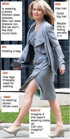 dailyfail1 Cabinet Reshuffle, Same Sexism